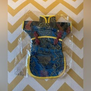 Chinese kimono wine bottle cover (H)